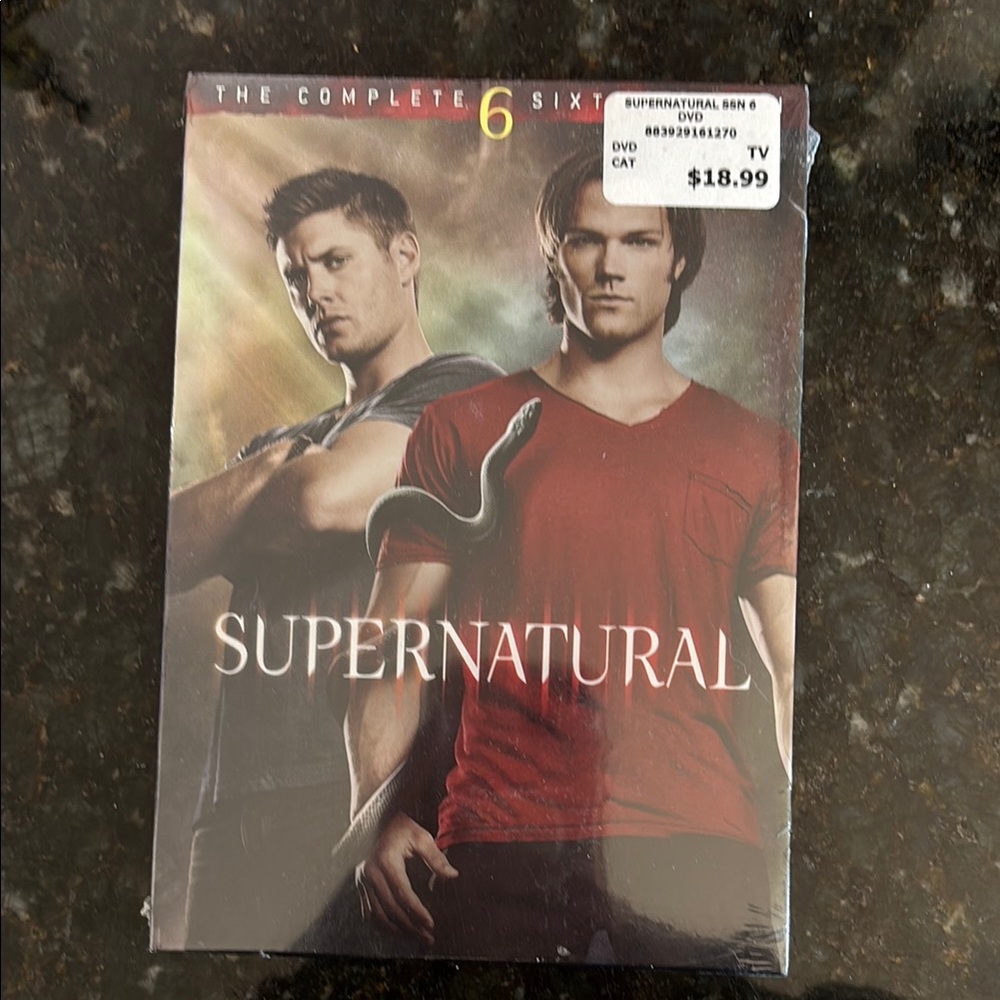 NWT-Supernatural Season 6 DVD